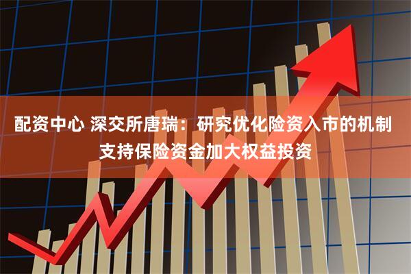 配资中心 深交所唐瑞：研究优化险资入市的机制 支持保险资金加大权益投资